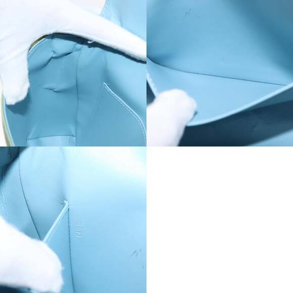 LOUIS VUITTON Monogram Vernis Thompson Street Bag Baby Blue M91009 - Picture 12 of 12